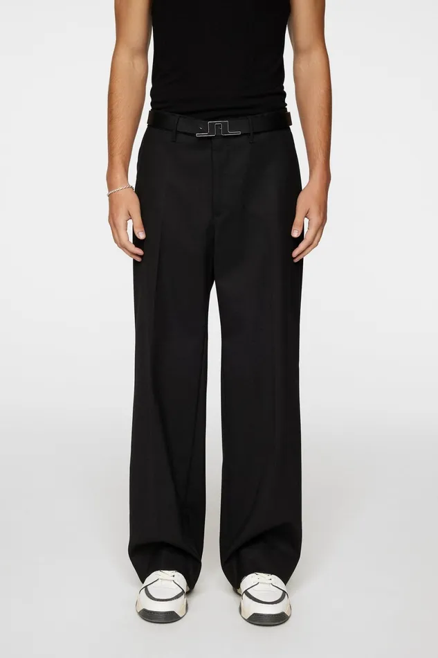 JLindeberg Sonny Wide Dinner Pants Men Trousers