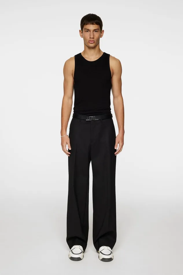 JLindeberg Sonny Wide Dinner Pants Men Trousers