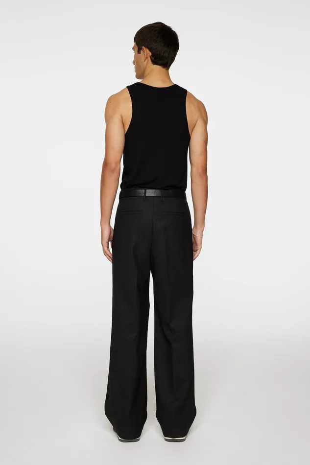 JLindeberg Sonny Wide Dinner Pants Men Trousers