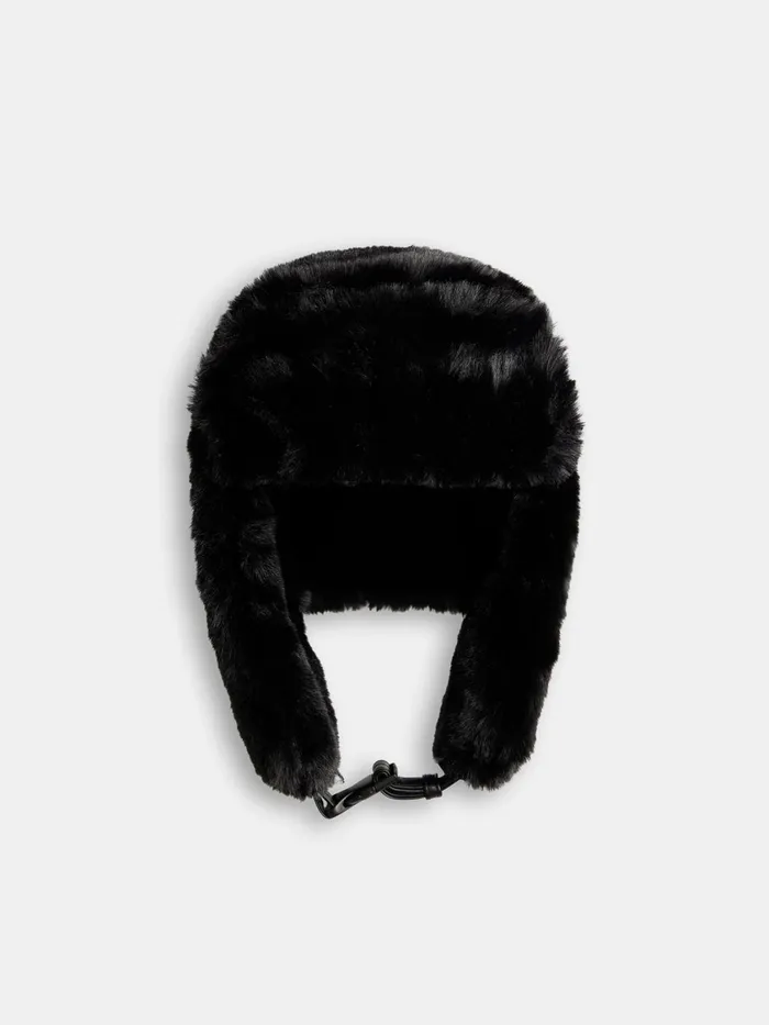 JLindeberg Trapper Faux Fur Hat Men Beanies