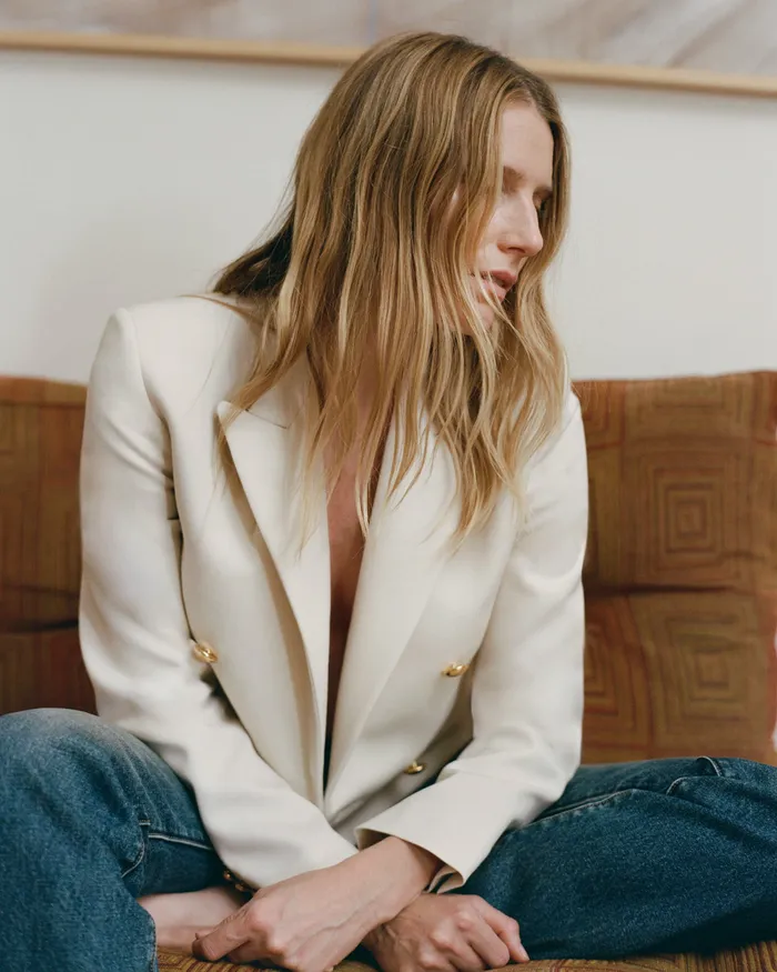 Jackets and Blazers Women BEAUREGARD BLAZER Stone Nili Lotan