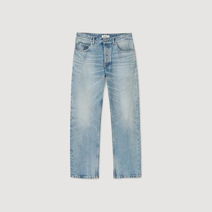 Jeans Men SANDRO Regular Jeans Light Blue 8211 Denim