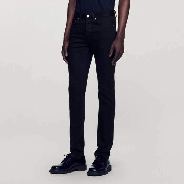 Jeans Men SANDRO Slimfit Jeans Black