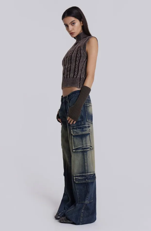 Jeans Women Jaded London Tundra Cargo Jeans