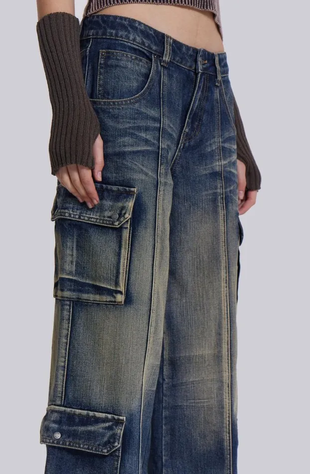 Jeans Women Jaded London Tundra Cargo Jeans