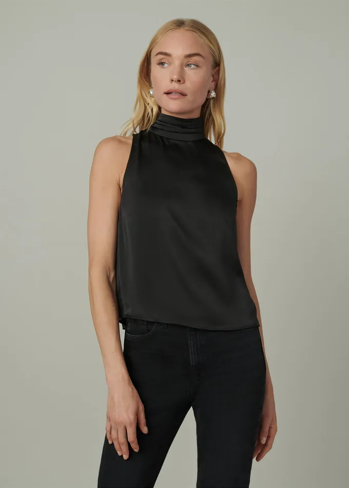 Joe8217s Jeans Tops Women THE SARAH HIGH NECK TOP Black