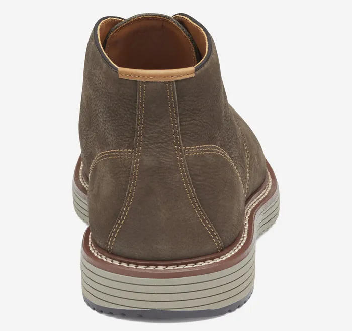 Johnston and Murphy Upton Chukka Brown Nubuck Men Shoes