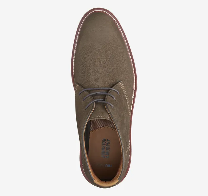 Johnston and Murphy Upton Chukka Brown Nubuck Men Shoes