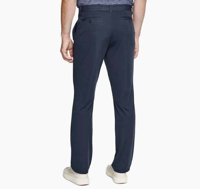 Johnston and Murphy XC Flex Knit Pants Navy Men Pants and Jeans