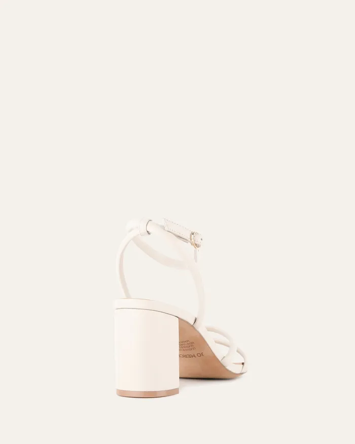 jomercer Nino high heel sandals off white leather Women HIGH SANDALS jomercer Nino high heel sandals off white leather Women HIGH SANDALS