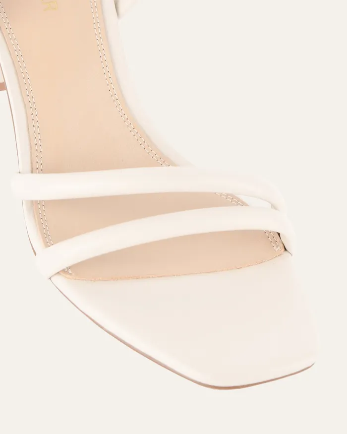 jomercer Nino high heel sandals off white leather Women HIGH SANDALS jomercer Nino high heel sandals off white leather Women HIGH SANDALS