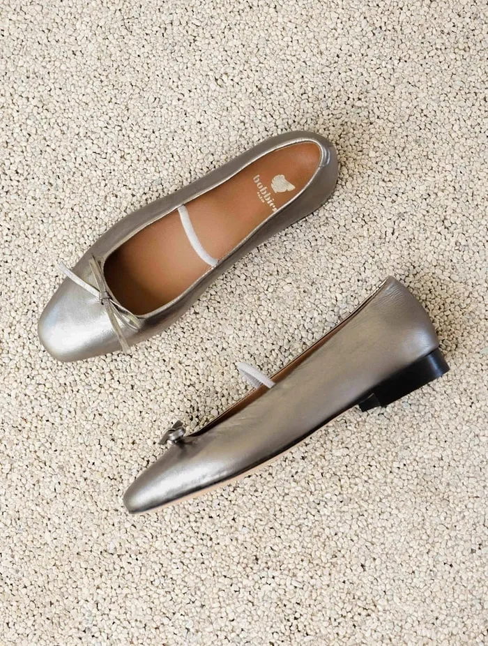 Kaa Cosmic Silver Women Bobbies Ballet Flats Kaa Cosmic Silver Women Bobbies Ballet Flats