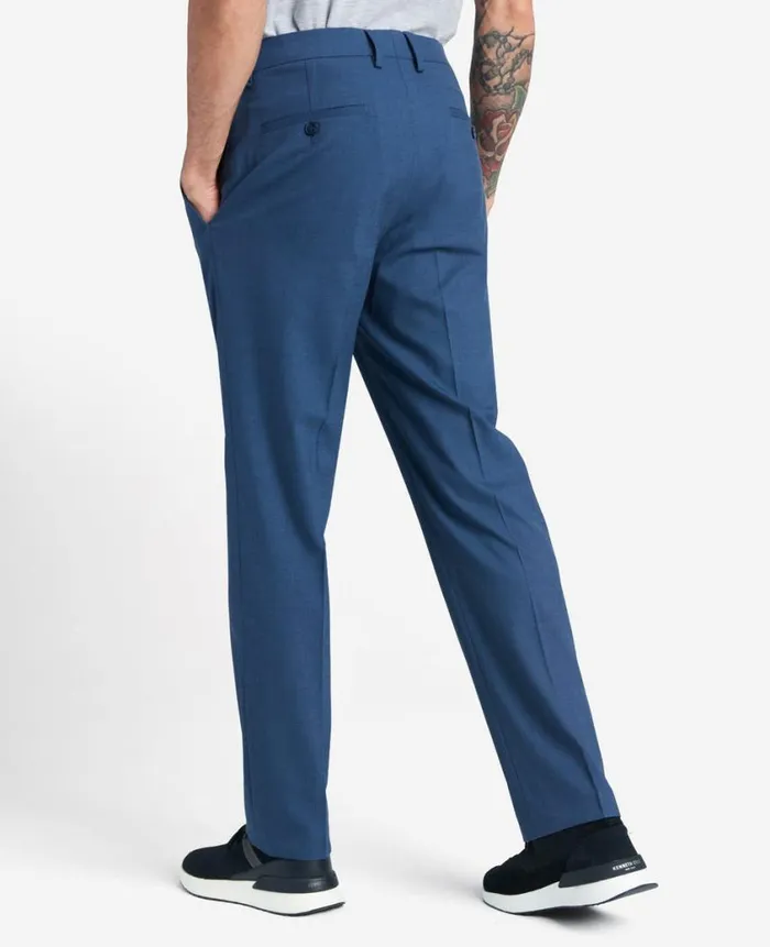 Kenneth Cole Dress Pants Men SlimFit Stretch Twill Dress Pant Blue Kenneth Cole Dress Pants Men SlimFit Stretch Twill Dress Pant Blue