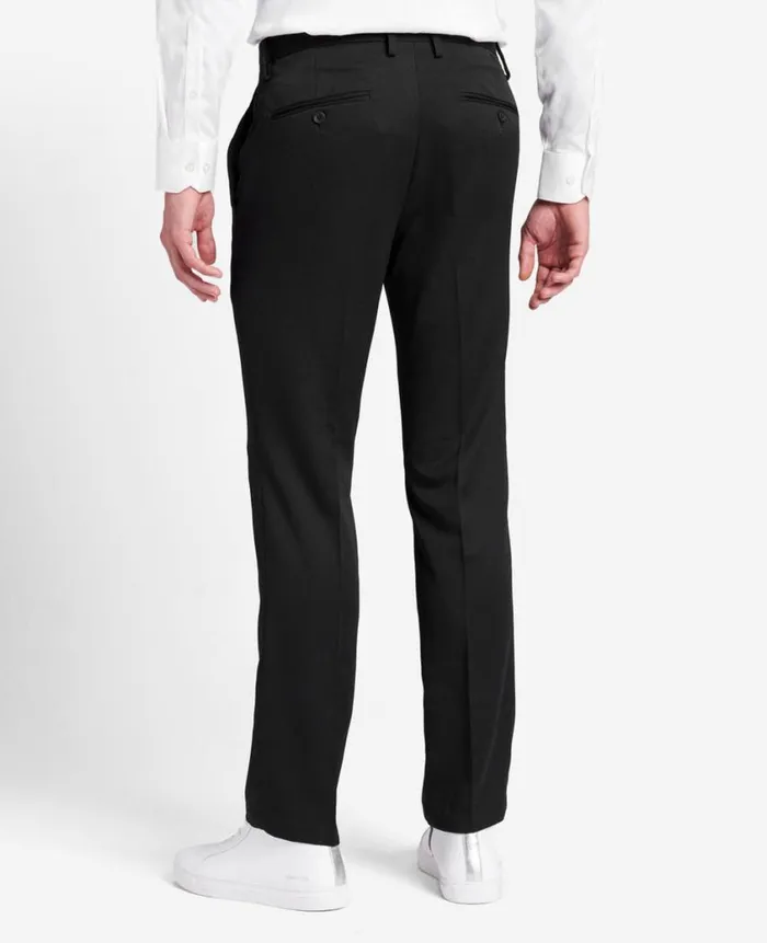 Kenneth Cole Dress Pants Men Urban Heather SlimFit Dress Pant Black Kenneth Cole Dress Pants Men Urban Heather SlimFit Dress Pant Black