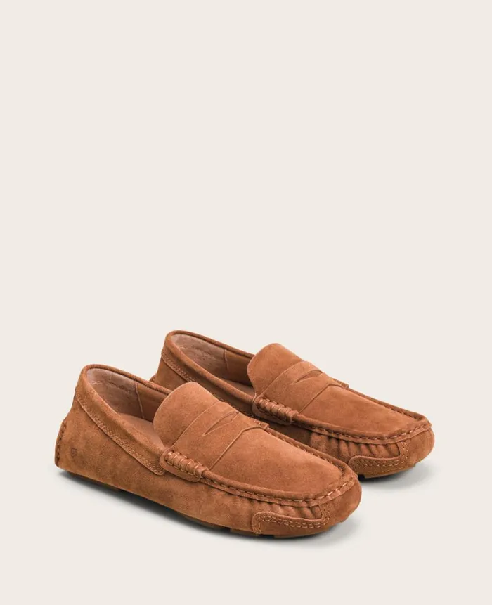 Kenneth Cole Loafers Men GENTLE SOULS 8211 Mateo Driver Penny Loafer Brown Kenneth Cole Loafers Men GENTLE SOULS 8211 Mateo Driver Penny Loafer Brown