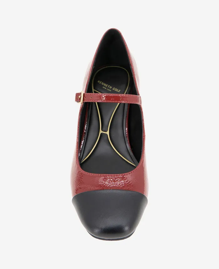 Kenneth Cole Pumps and Heels Women Alec Patent Cap Toe Mary Jane Black Kenneth Cole Pumps and Heels Women Alec Patent Cap Toe Mary Jane Black