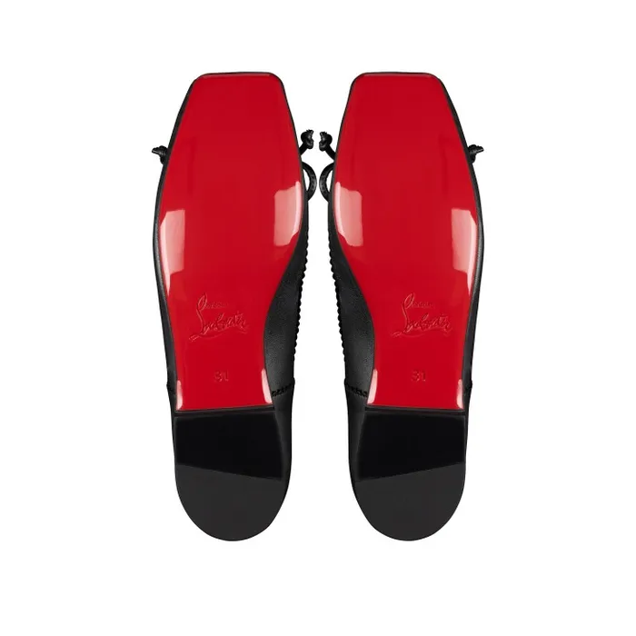 Kids Baballet Ballerinas 8211 Nappa Leather 8211 Black Baby Christian Louboutin Ballerinas