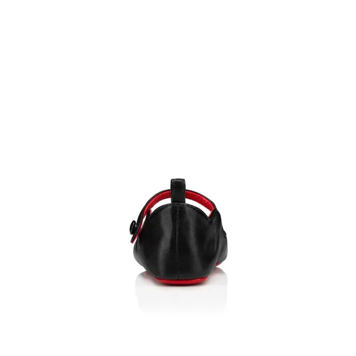 Kids Baby Love Chick Ballerinas 8211 Nappa Leather 8211 Black 8211 Baby Christian Louboutin Girls