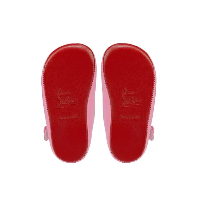 Kids Baby Love Chick Ballerinas 8211 Nappa Leather 8211 Calipso 8211 Baby Christian Louboutin Girls