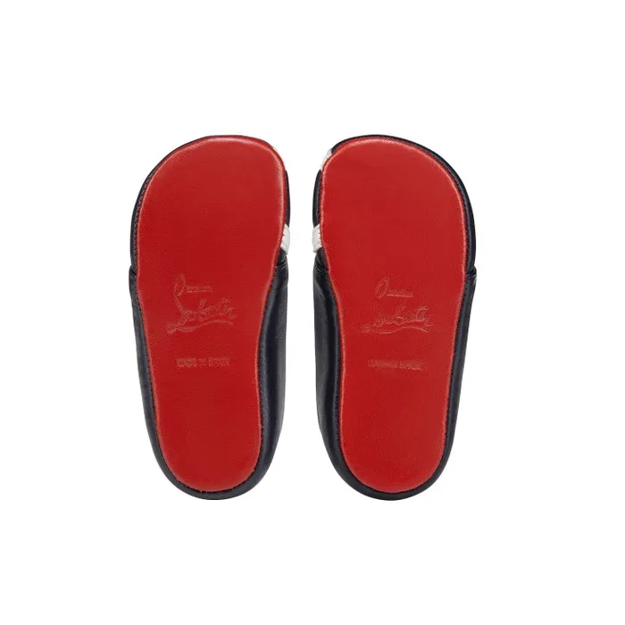 Kids Baby Love Derbies 8211 Nappa Leather 8211 Navy 8211 Baby Christian Louboutin Girls