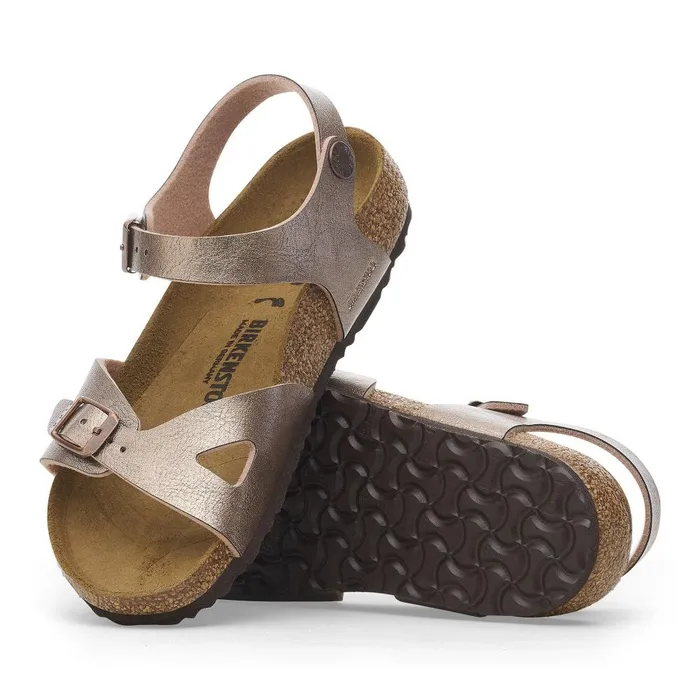 Kids Birkenstock BackAnkleStrap Rio Graceful Taupe