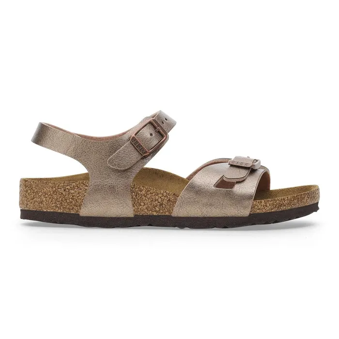 Kids Birkenstock BackAnkleStrap Rio Graceful Taupe