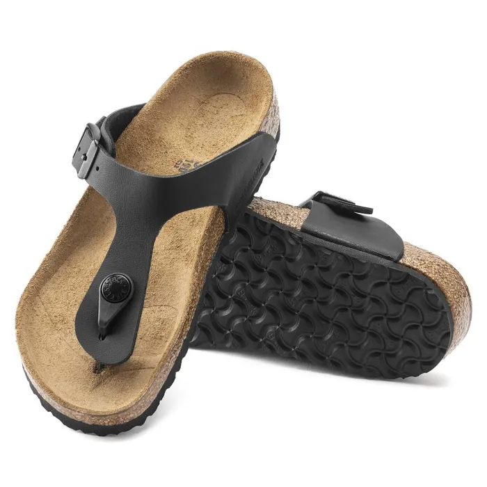 Kids Birkenstock Thong Gizeh Black