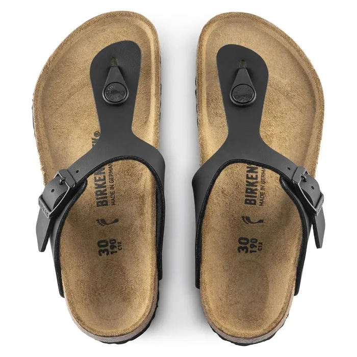 Kids Birkenstock Thong Gizeh Black