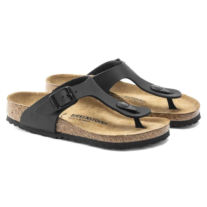 Kids Birkenstock Thong Gizeh Black