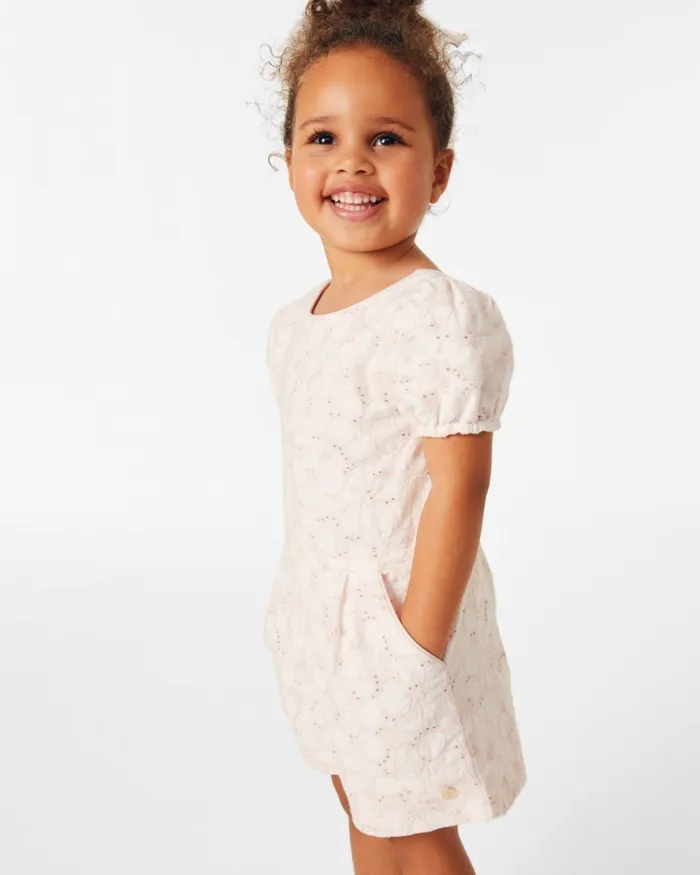 Kids BRODEEY 8211 Floral Broderie Puff Sleeve Playsuit Pink Ted Baker Playsuits and Sets Kids BRODEEY 8211 Floral Broderie Puff Sleeve Playsuit Pink Ted Baker Playsuits and Sets