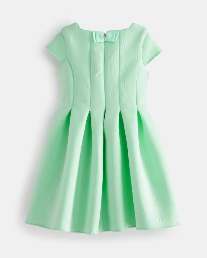 Kids EMAYSON 8211 Branded Scuba Dress With Pleated Skirt Mint Ted Baker Dresses Kids EMAYSON 8211 Branded Scuba Dress With Pleated Skirt Mint Ted Baker Dresses