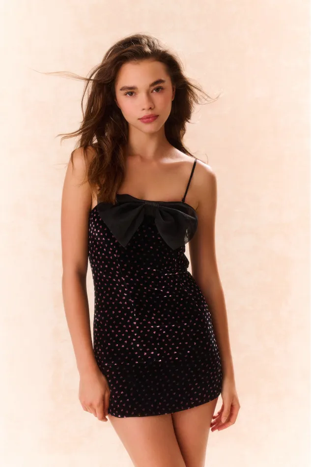 Kids Girls LoveShackFancy Girls Cordentia Dress Black Magic