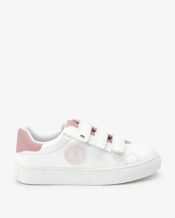 Kids IGNACIA 8211 Three Strap Trainers White Ted Baker Older Girls