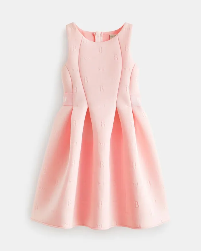 Kids KOWAAH 8211 Branded Racer Scuba Dress Pink Ted Baker Dresses