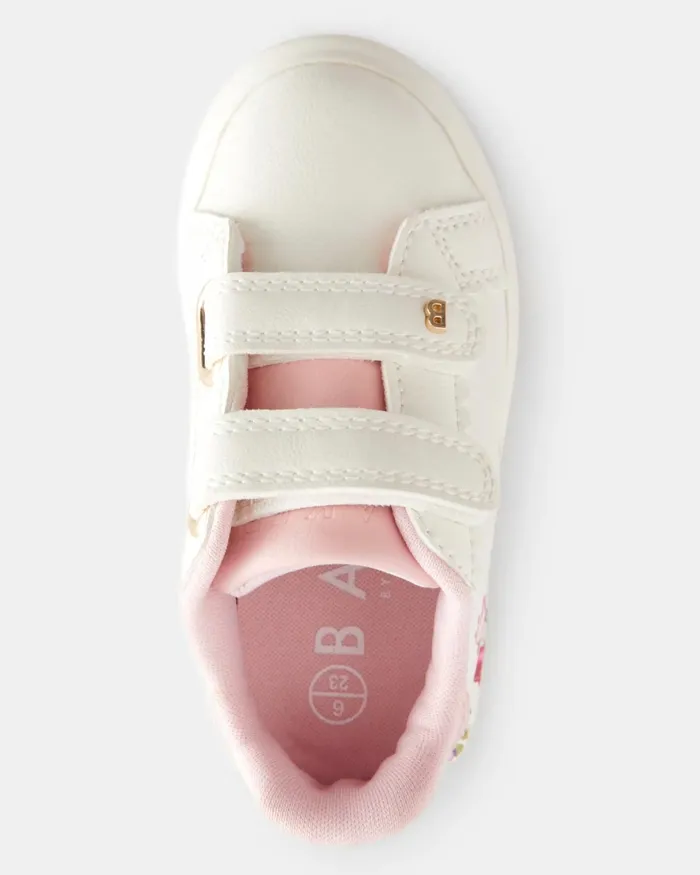 Kids LEYANHA 8211 Chunky Floral Detail Strap Trainers White Ted Baker Younger Girls Kids LEYANHA 8211 Chunky Floral Detail Strap Trainers White Ted Baker Younger Girls
