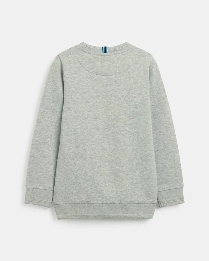 Kids LISSEO 8211 Branded Cotton Sweatshirt Grey Ted Baker Tops Kids LISSEO 8211 Branded Cotton Sweatshirt Grey Ted Baker Tops