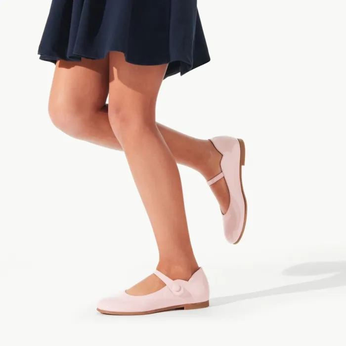Kids Melodie Chick Ballerinas 8211 Patent Calf 8211 Rosy Christian Louboutin Ballerinas