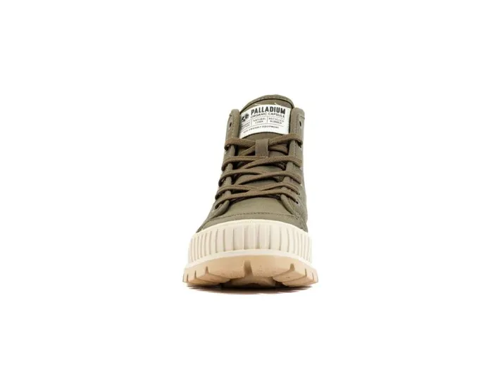Kids PALLASHOCK ORGANIC 2 Olive Night PALLADIUM Boots Kids PALLASHOCK ORGANIC 2 Olive Night PALLADIUM Boots