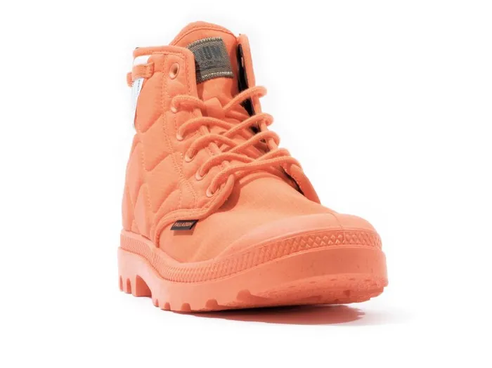 Kids PAMPA REQUILTED Firecraker PALLADIUM Boots Kids PAMPA REQUILTED Firecraker PALLADIUM Boots