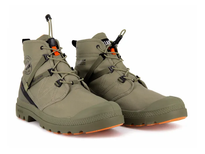 Kids PAMPA TRAVEL LITE WATERPROOF Dune PALLADIUM Boots Kids PAMPA TRAVEL LITE WATERPROOF Dune PALLADIUM Boots