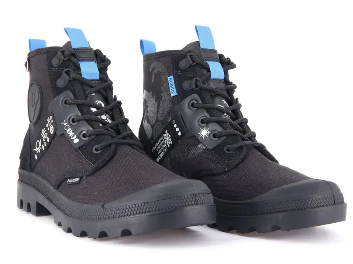 Kids PAMPA X DESTINY Black PALLADIUM Boots Kids PAMPA X DESTINY Black PALLADIUM Boots