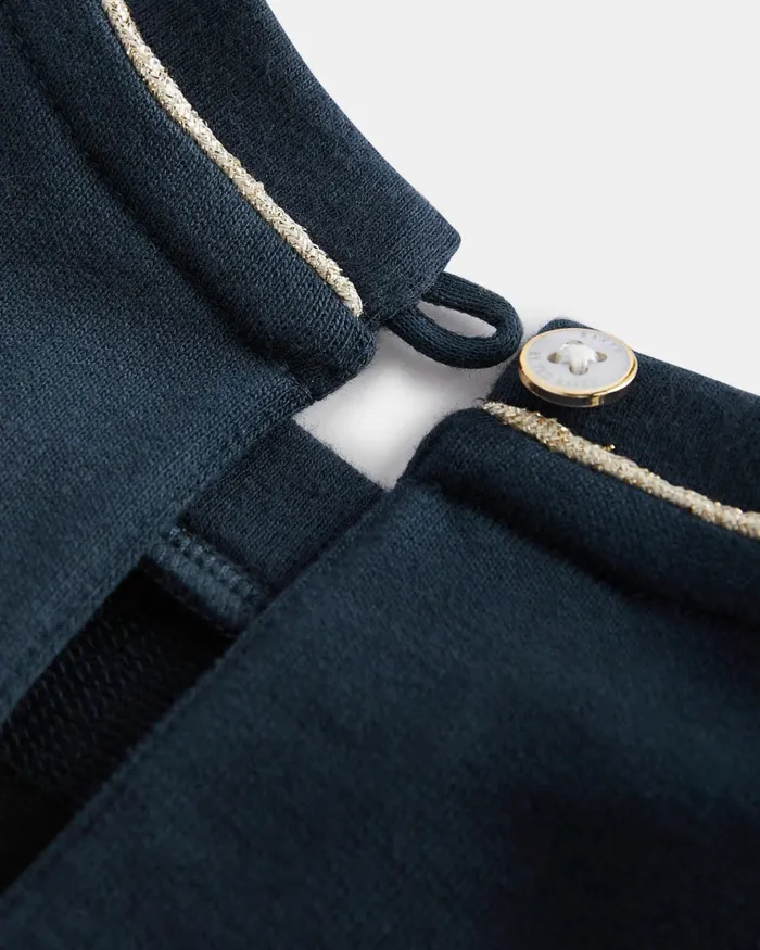 Kids ROIS 8211 Mesh Back Sweatshirt Dress Navy Ted Baker Dresses Kids ROIS 8211 Mesh Back Sweatshirt Dress Navy Ted Baker Dresses