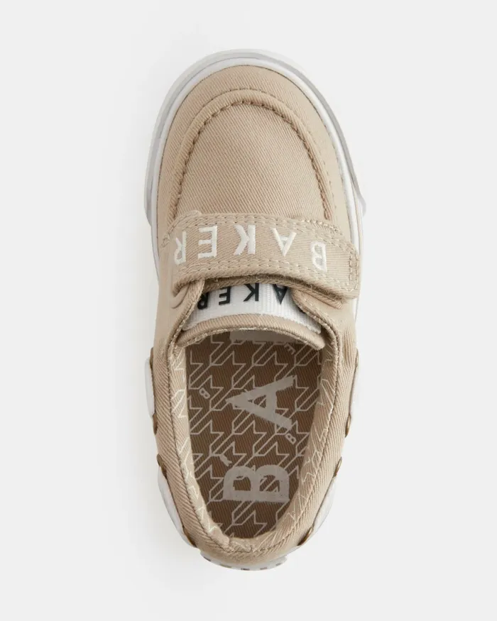 Kids STANKO 8211 Branded Strap Boat Shoes Stone Ted Baker Younger Boys Kids STANKO 8211 Branded Strap Boat Shoes Stone Ted Baker Younger Boys