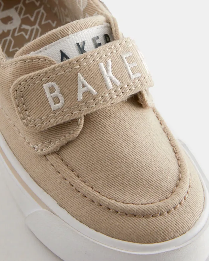 Kids STANKO 8211 Branded Strap Boat Shoes Stone Ted Baker Younger Boys Kids STANKO 8211 Branded Strap Boat Shoes Stone Ted Baker Younger Boys