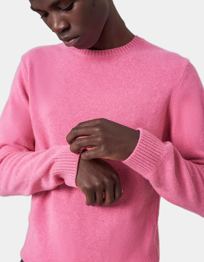 Knit Sweaters Colorfulstandard Men Classic Merino Wool Crew 8211 Stone Blue