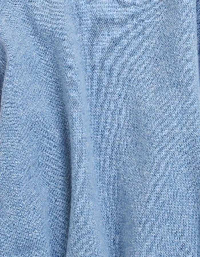 Knit Sweaters Colorfulstandard Men Classic Merino Wool Crew 8211 Stone Blue