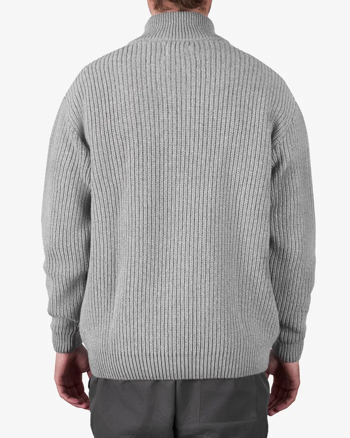 Knit Sweaters Colorfulstandard Men Merino Quarter Zip 8211 Magenta Blaze