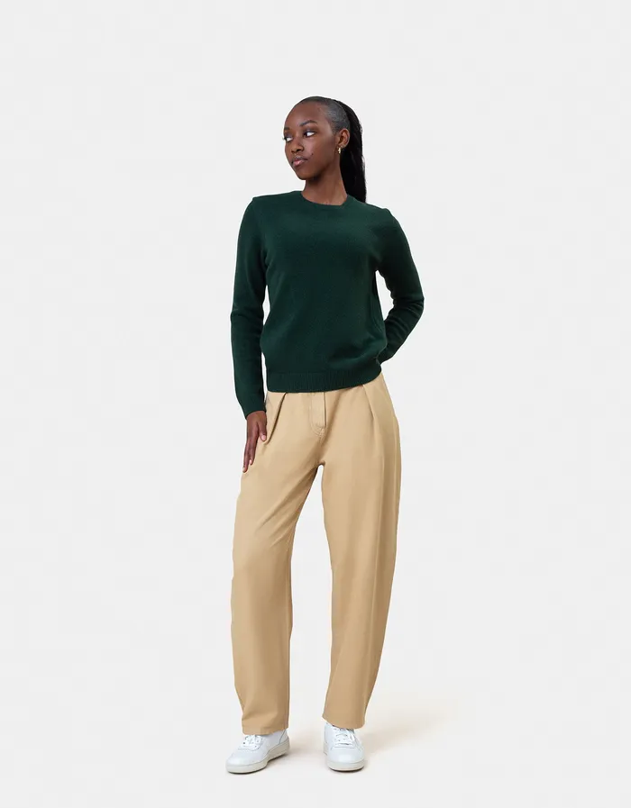 Knit Sweaters Women Colorfulstandard Women Classic Merino Wool Crew 8211 Burned Yellow