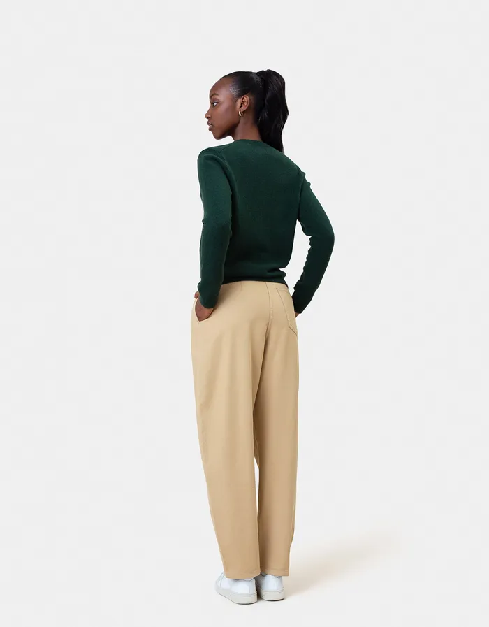 Knit Sweaters Women Colorfulstandard Women Classic Merino Wool Crew 8211 Burned Yellow