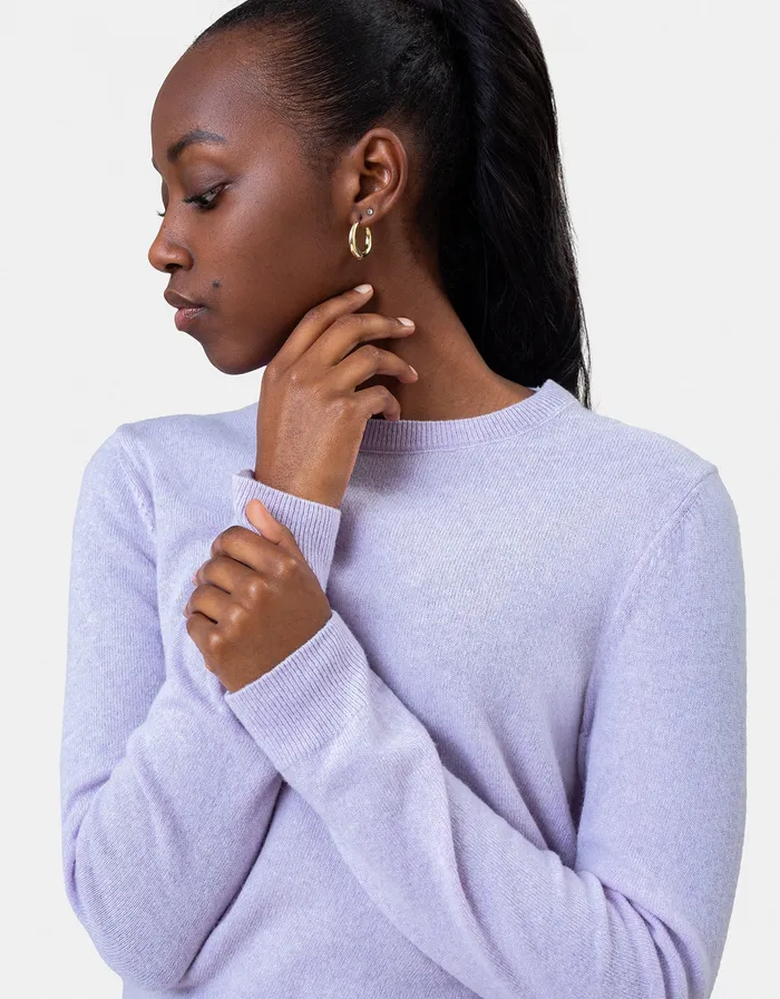 Knit Sweaters Women Light Merino Wool Crew 8211 Marine Blue 8211 Colorfulstandard Women